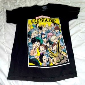My Hero Academia Men’s Black Class 1-A T-Shirt